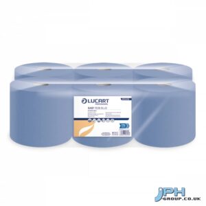 2 PLY BLUE CENTRE FEED HAND TOWEL 150MTR X6 ROLLS