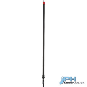 Vikan Aluminium Telescopic Handle w/Hose Nozzle, waterfed, 1600 mm, , Black