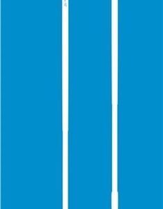 Vikan Shadow Board excl. Spacers, White Shadows, 1700mm x 750mm