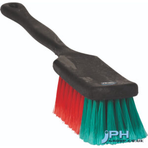 Vikan Vehicle Brush w/Long Handle, 420 mm, Soft/split, Black