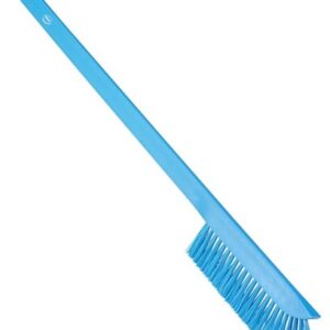 Vikan Ultra-Slim Cleaning Brush with Long Handle, 600 mm, Medium