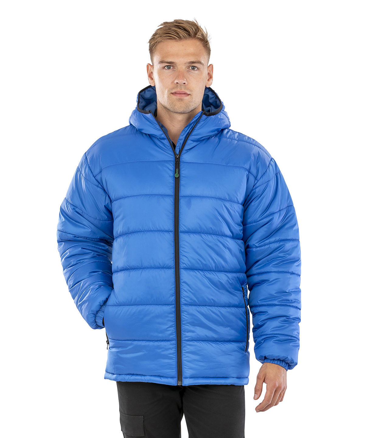 Recycled hooded padded parka - JPH Group
