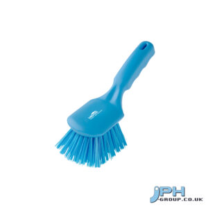 254mm Stiff Short Handled Brush with Antimicrobial Additive