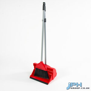 PLASTIC LOBBY DUSTPAN WITH BRUSH