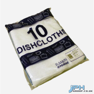 BLEACHED DISHCLOTH 30X40CM PK200