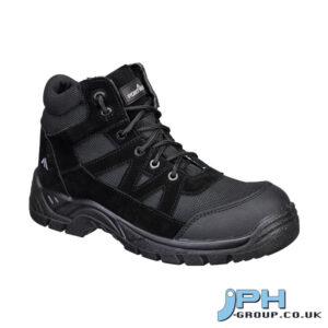 FC20 COMPOSITE TEXTILE AND SUEDE ANKLE BOOT BLACK