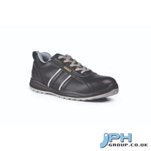 RUGGED TERRAIN ST222BP BLACK LEATHER TRAINER