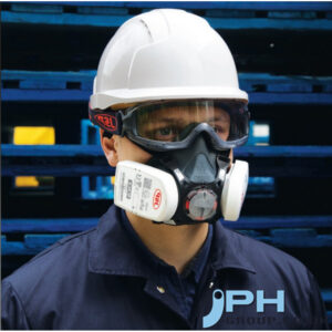 FORCE 8 HALF-MASK WITH PRESSTOCHECK P3 FILTERS