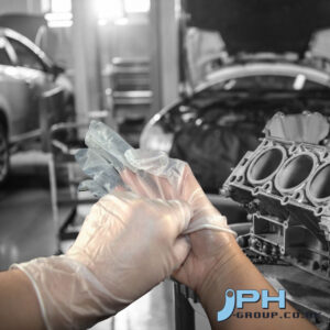 GD09 VINYL POWDER FREE GLOVE CLEAR X 100