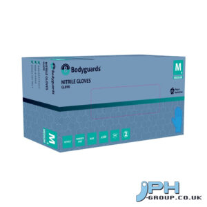 BODYGUARDS GL890 BLUE NITRILE POWDER FREE GLOVE X 100