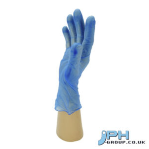 GD13 BLUE VINYL POWDER FREE GLOVE 10 X 100