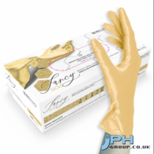 FANCY GOLD NITRILE GLOVE POWDER FREE 10 X 100