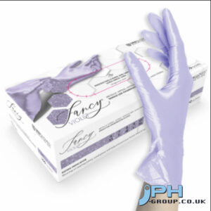 FANCY VIOLET NITRILE GLOVE POWDER FREE 10 X 100