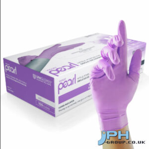 VIOLET PEARL NITRILE GLOVE POWDER FREE 10 X 100